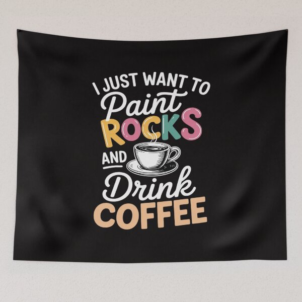 Item preview, I Just Want To Paint Rocks Rock Painting designed and sold by chaeningplan.