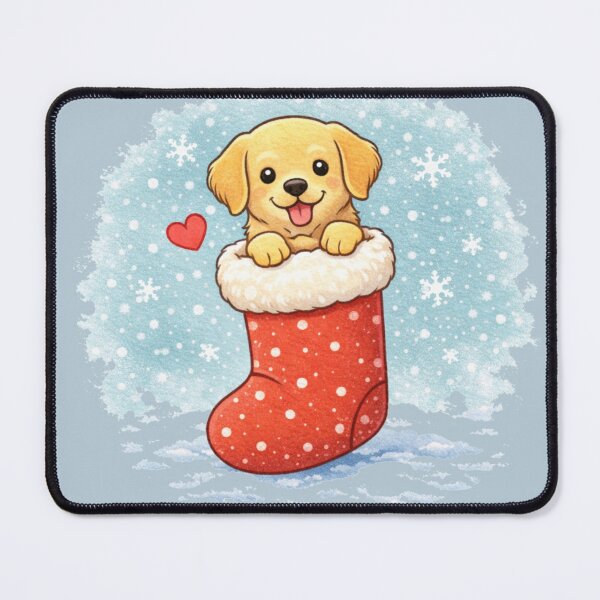 Item preview, Cutest Christmas Pup in Stocking – Cozy Dog Mom Gift Shirt designed and sold by dogmomtees.