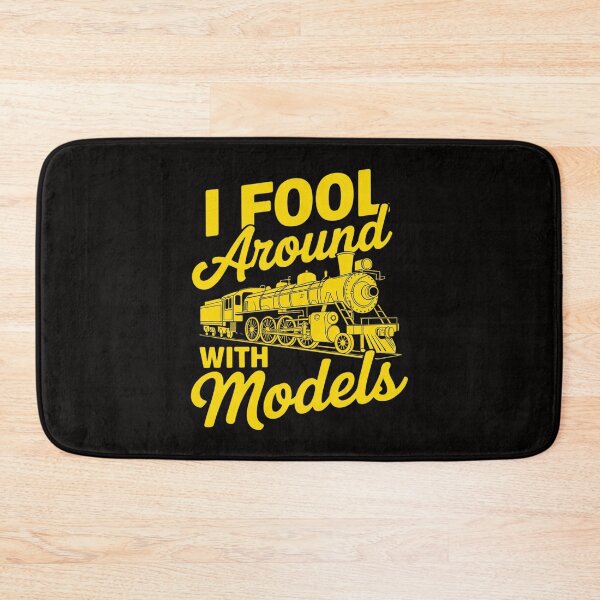 Item preview, I Fool Around With Models - Railroad Model Train Lover designed and sold by chaeningplan.