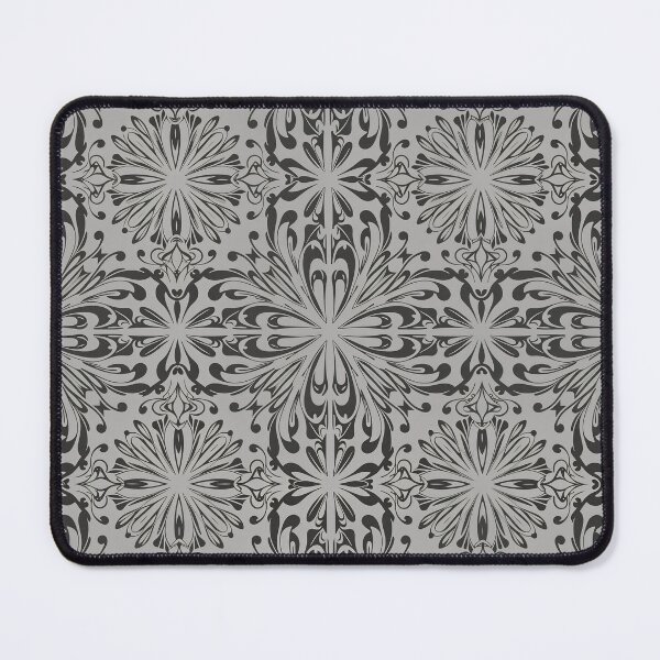 Item preview, mandala meets flourishes greyscale designed and sold by ShaDeS-AI-Art.