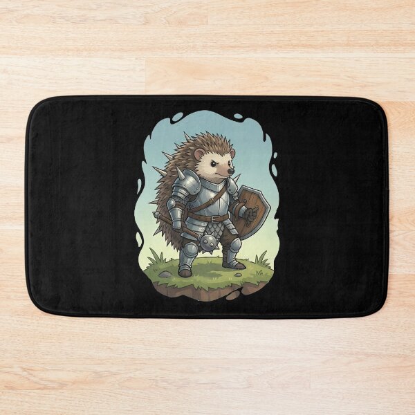 Item preview, Hedgehog Knight Warrior Fantasy RPG Character designed and sold by k3rstman1.