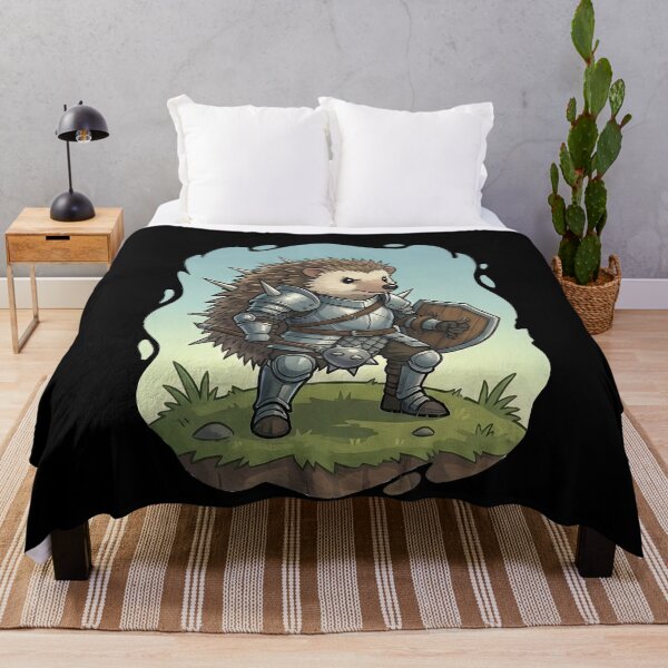 Item preview, Hedgehog Knight Warrior Fantasy RPG Character designed and sold by k3rstman1.