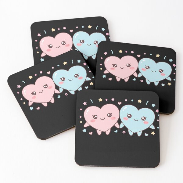 Item preview, Cute Kawaii Heart Valentine Design designed and sold by BernoNickel.