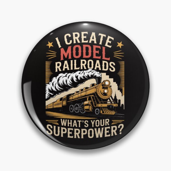 Item preview, I Create Model Railroads - Model Train Lover Railroader designed and sold by chaeningplan.