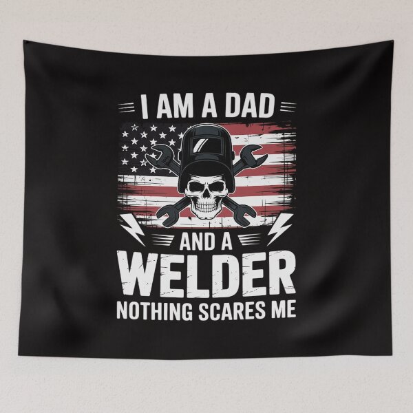 Item preview, I Am A Dad And A Welder Nothing Scares Me designed and sold by chaeningplan.