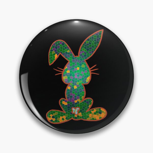 Item preview, Psychedelic Bunny Colorful Trippy Art Design designed and sold by ChristianEggers.