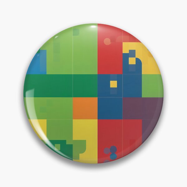 Item preview, Multi-color Ludo-inspired pattern designed and sold by ShaDeS-AI-Art.