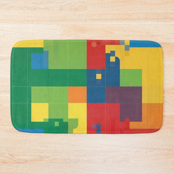 Item preview, Multi-color Ludo-inspired pattern designed and sold by ShaDeS-AI-Art.