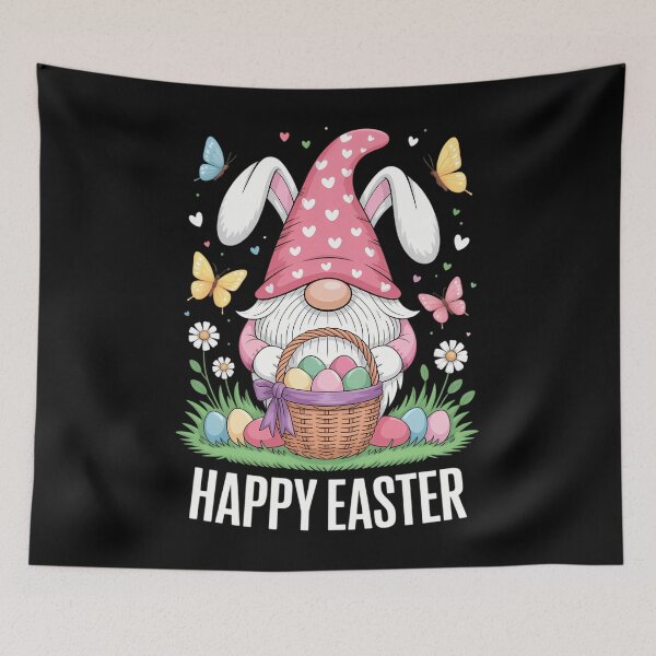 Item preview, Happy Easter Bunny Rabbit Easter Day designed and sold by EllenJast.
