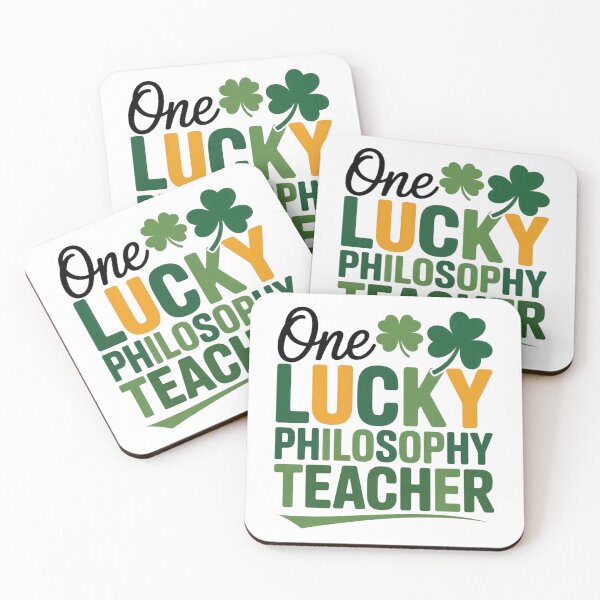 Item preview, One Lucky Philosophy Teacher St Patricks Day designed and sold by MaryTaylor3.