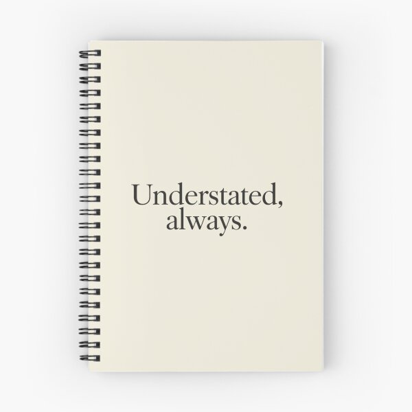 Item preview, Understated, Always – Luxury Minimal Quote Design designed and sold by Irene Catchmind.