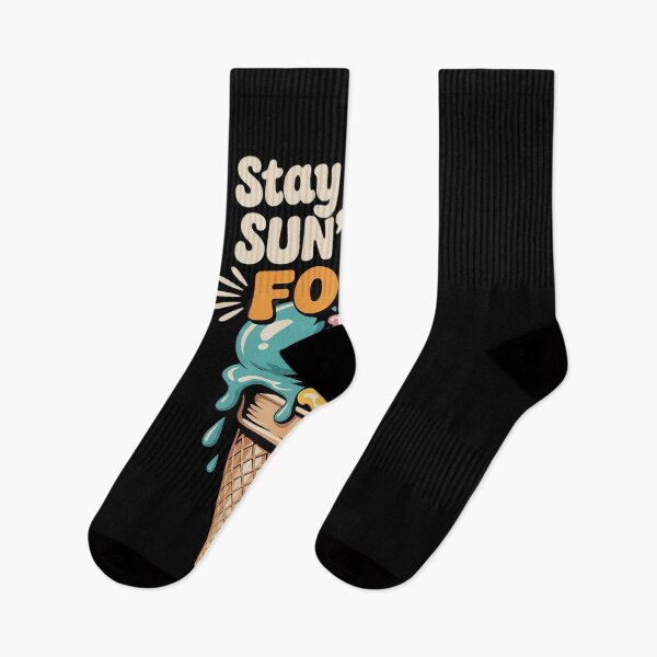 Item preview, Stay Cool Sun's Out Fool Colorful Ice Cream designed and sold by genkihikki.