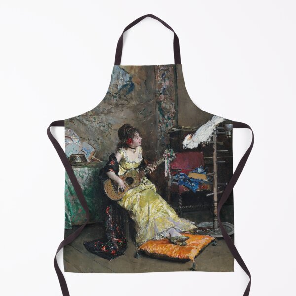 Item preview, Raimundo de Madrazo y Garreta: Woman with a Parrot designed and sold by Tridentulus.