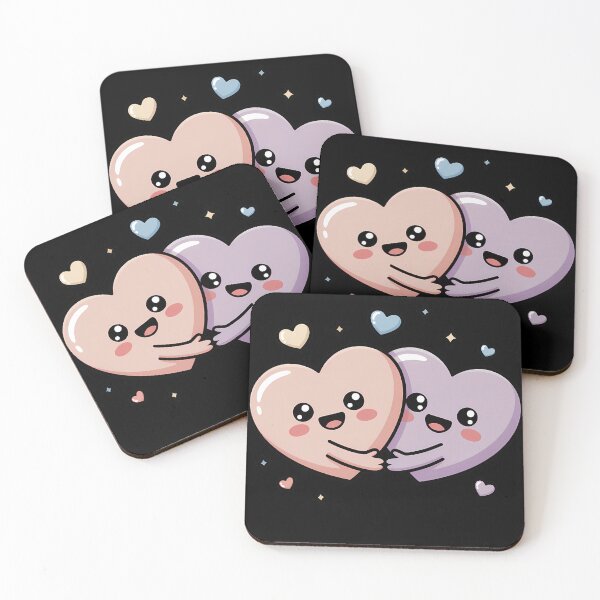 Item preview, Adorable Smiling Heart Illustration designed and sold by BernoNickel.