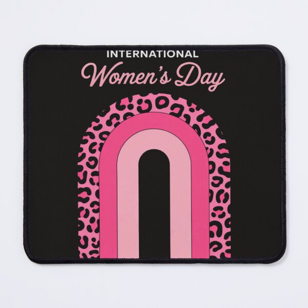 Item preview, nternational Women's Day 2026 Pink Leopard Rainbow designed and sold by MaryTaylor3.