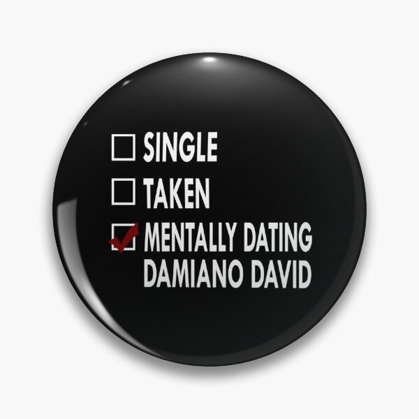 Item preview, Damiano David Mentally Dating Checklist - Funny Fan Relationship Status designed and sold by JayliIvan.