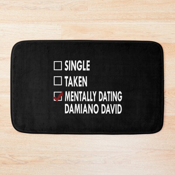 Item preview, Damiano David Mentally Dating Checklist - Funny Fan Relationship Status designed and sold by JayliIvan.
