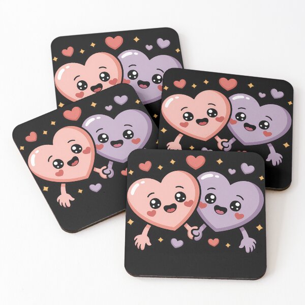 Item preview, Cute Heart Character Love Design designed and sold by BernoNickel.