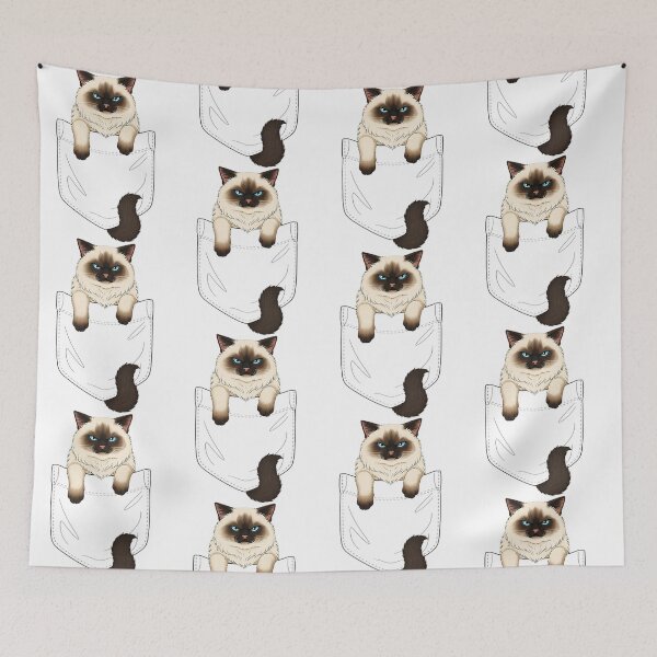 Item preview, Cute Cat Pocket Ragdoll Cat Matching Cat And Owner Clothes designed and sold by pansak.