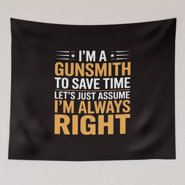 Item preview, Gunsmith Let's Assume I'm Right Gun Engraver Gunsmith designed and sold by lavethediso.