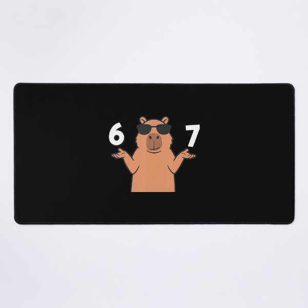 Item preview, 67 Meme Capybara 6 7 Hand Gesture designed and sold by endabettyau.