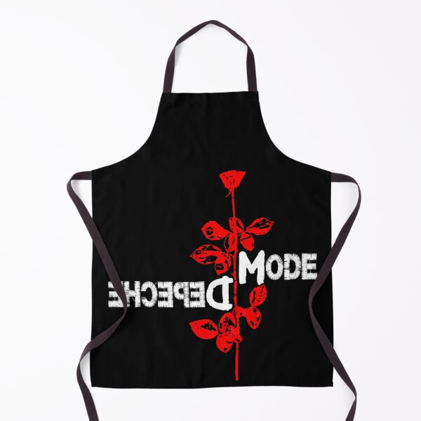 Item preview, Depeche Mode Mirrored Typography Red Rose - Abstract Synth Pop Art designed and sold by JayliIvan.