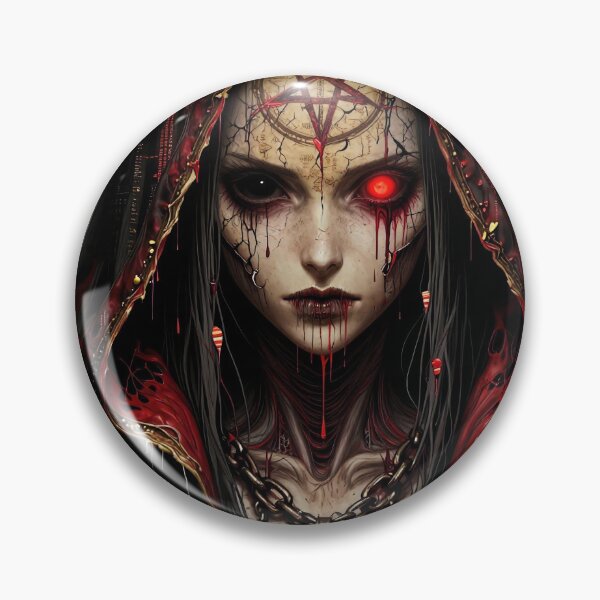 Item preview, Dark Oracle Cloaked in Skulls and Fire designed and sold by Insomnia Art Designs.