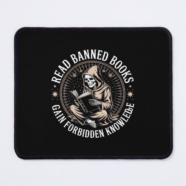 Item preview, Skeleton Read Banned Books Gain Forbidden Knowledge designed and sold by endabettyau.