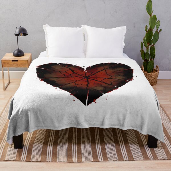 Item preview, Dark Grunge Heart Anti Valentine Design designed and sold by BernoNickel.