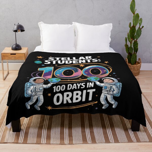 Item preview, Stellar Students 100 Days in Orbit Space designed and sold by genkihikki.
