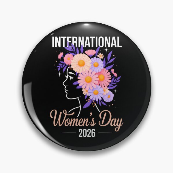 Item preview, International Women's Day 2026 Floral 8 March designed and sold by EllenJast.