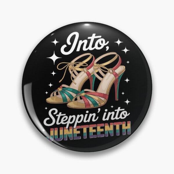Item preview, Stepping Into Juneteenth 2025 - Afro Black Woman in Heels designed and sold by ProudForFunny.