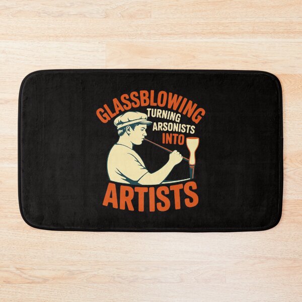Item preview, Glassblowing Turning Arsonists Into Artists - Glassblower designed and sold by czechascheledu.