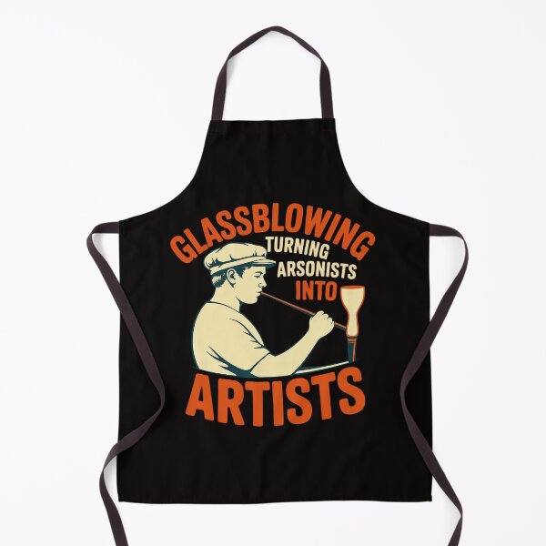 Item preview, Glassblowing Turning Arsonists Into Artists - Glassblower designed and sold by czechascheledu.