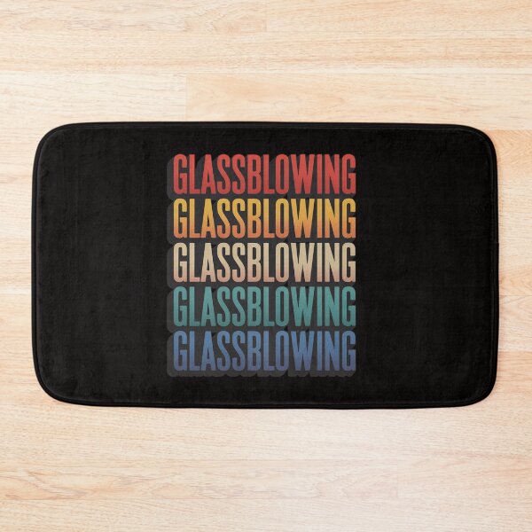 Item preview, Glassblowing text glassworking - glass blower gift designed and sold by czechascheledu.