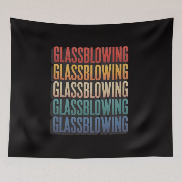 Item preview, Glassblowing text glassworking - glass blower gift designed and sold by czechascheledu.