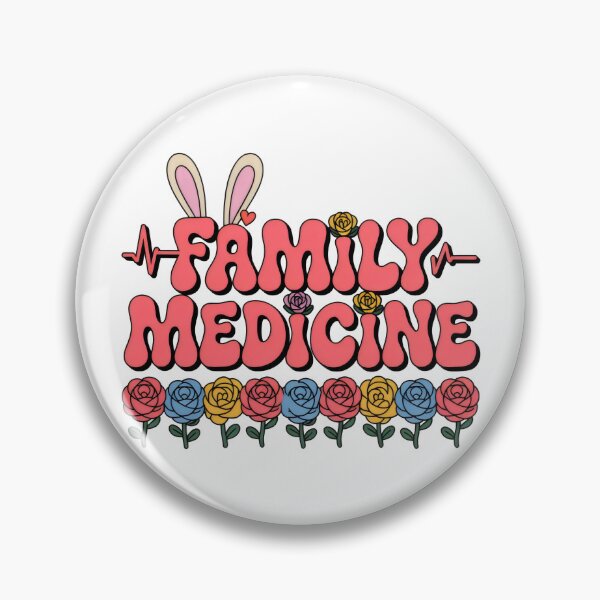 Artikelvorschau, Blumendesign mit Hasenmotiv für die Familienmedizin – Niedliche Arztästhetik entworfen und verkauft von ClinicalHubs.