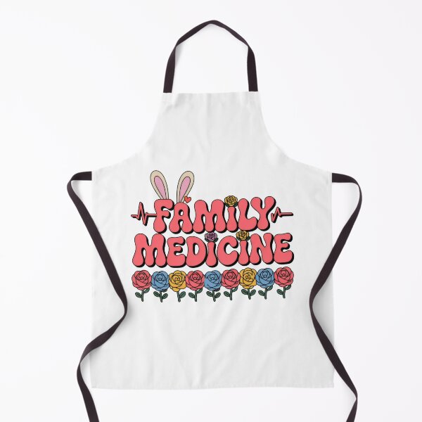 Item preview, Family Medicine Bunny Floral Design – Cute Doctor Aesthetic Art designed and sold by ClinicalHubs.