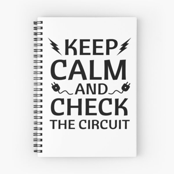 Item preview, Keep Calm and Check the Circuit – Funny Electrician Quote  designed and sold by chetan786.