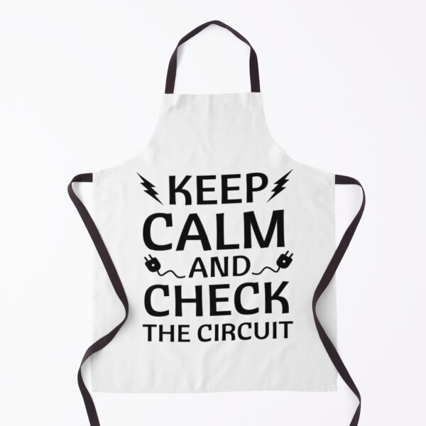 Item preview, Keep Calm and Check the Circuit – Funny Electrician Quote  designed and sold by chetan786.