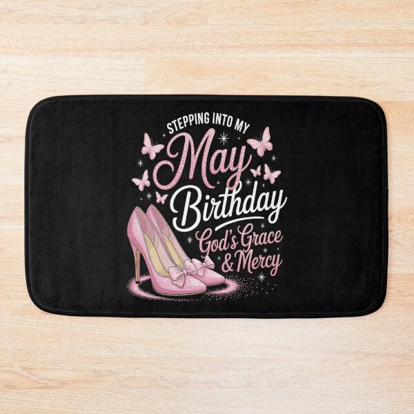 Item preview, Stepping Into My May Birthday With God's designed and sold by ProudForFunny.