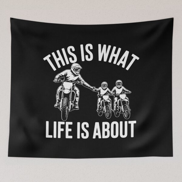 Item preview, Dirt Bike Dad Motocross Motorcycle FMX Biker Father designed and sold by EllenJast.
