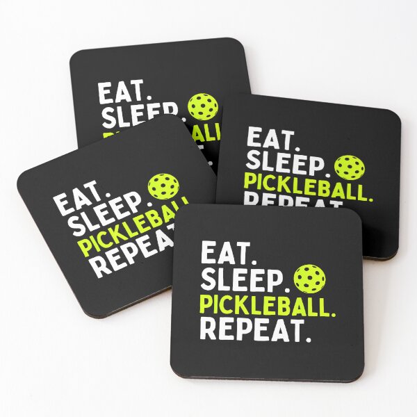 Item preview, Eat Sleep Pickleball Repea Funny Pickleball Lover designed and sold by caiknelinex.