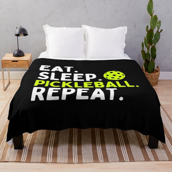 Item preview, Eat Sleep Pickleball Repea Funny Pickleball Lover designed and sold by caiknelinex.