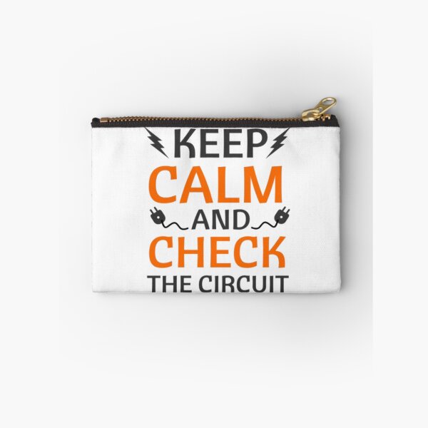 Item preview,  Keep Calm and Check the Circuit – Funny Electrician Quote  designed and sold by chetan786.