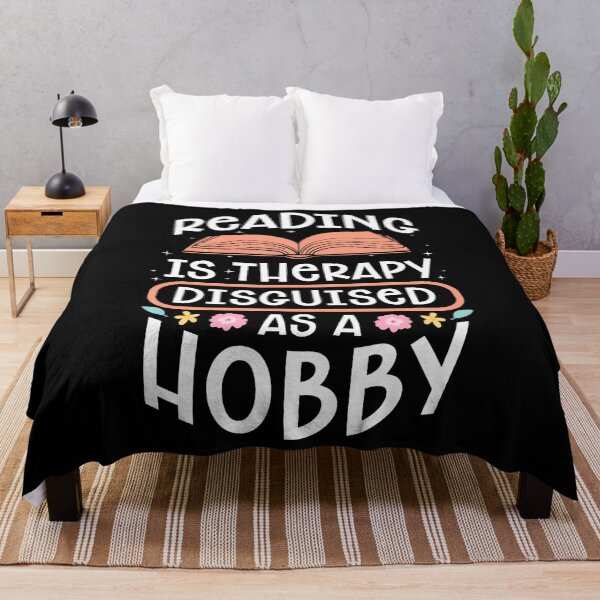 Item preview, Reading Is Therapy Disguised As A Hobby designed and sold by endabettyau.