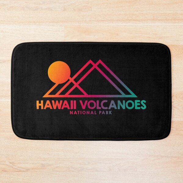 Item preview, Hawaii Volcanoes National Park Retro Travel Poster designed and sold by JeanAFalcone.