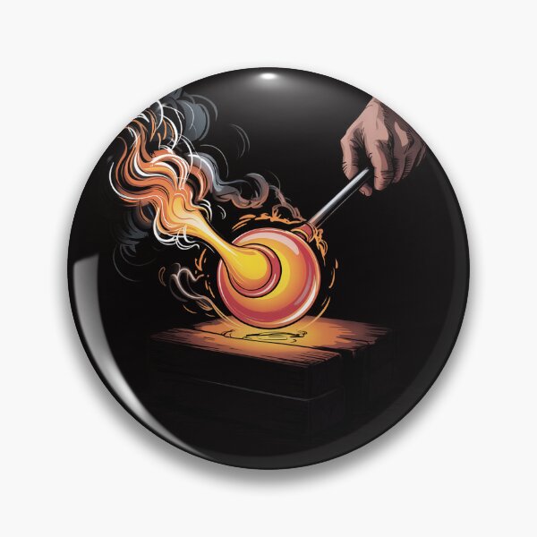 Item preview, Glassblower Glass Blowing Glass Art designed and sold by czechascheledu.