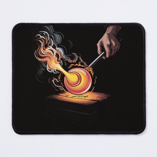 Item preview, Glassblower Glass Blowing Glass Art designed and sold by czechascheledu.