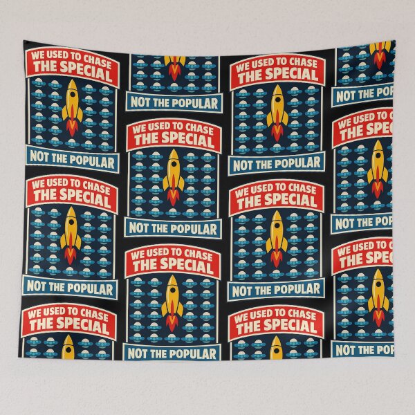 Item preview, We Used To Chase The Special Not The Popular designed and sold by TeeTimeTreasure.